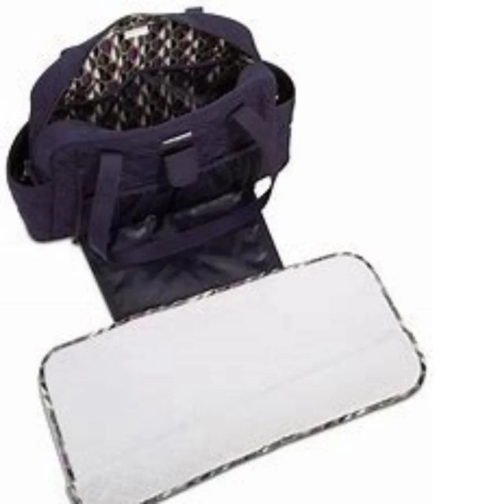 Vera Bradley Baby Bag Stroll Around Classic DARK NAVY BLUE-MSRP $158 NWT - Picture 2 of 5